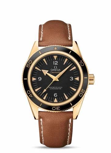 Omega Seamaster 300 Master Co-Axial Yellow Gold / Black / Strap 233.62.41.21.01.001 (23362412101001)